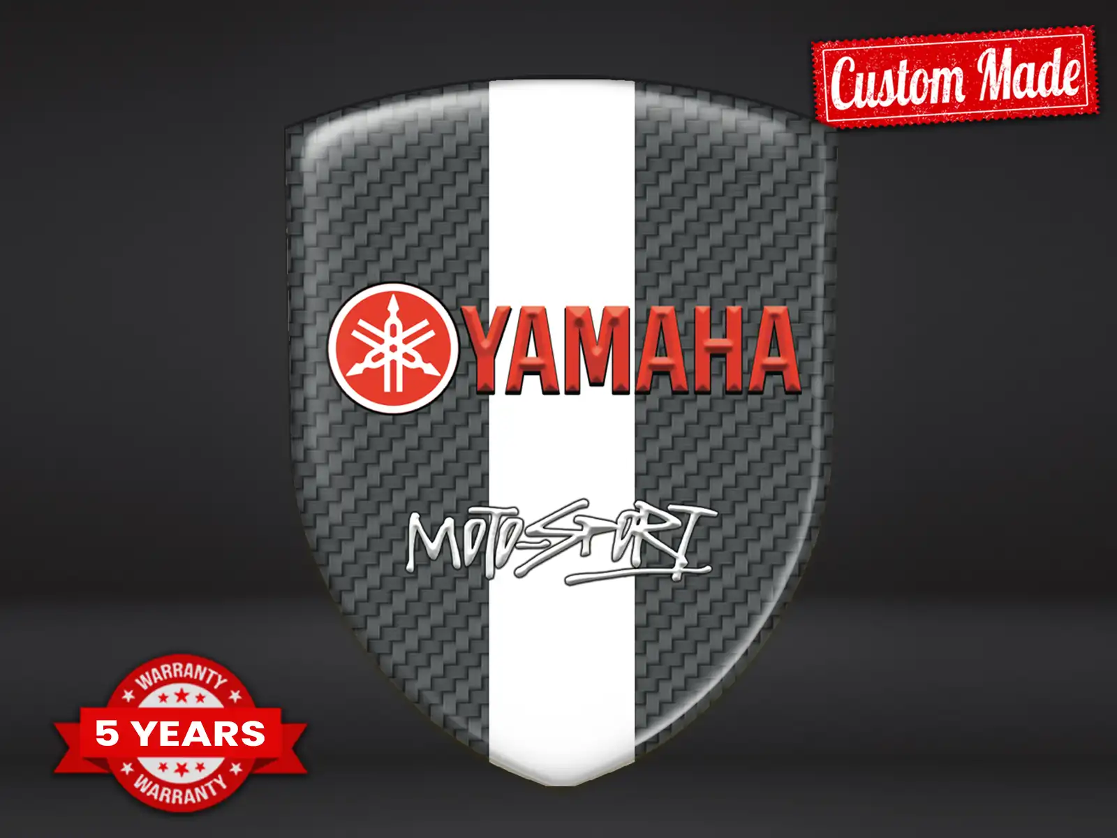 Yamaha Décalcos Bombés Performance Max Stylé Pro Résistants